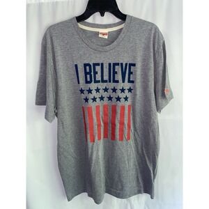 Homage I Believe That We Will Win USA Soccer National Team T Shirt XL